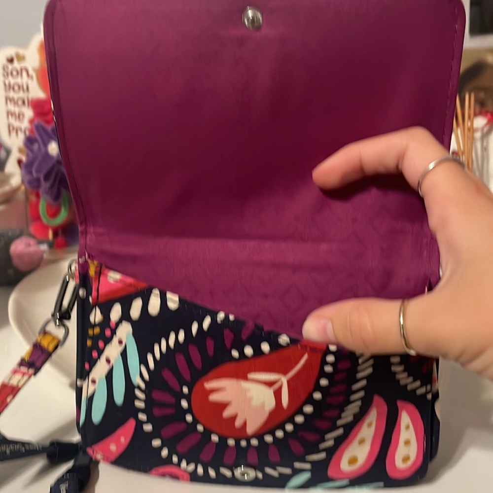 Vera Bradly Wristlet And Keychain - image 3